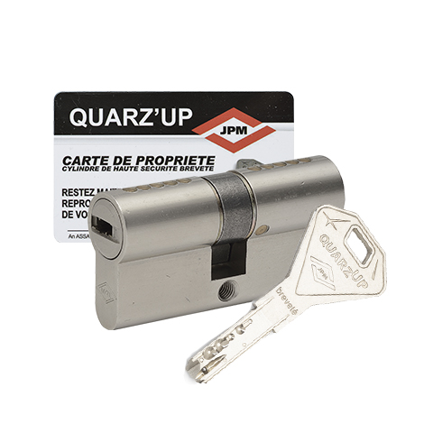 Cylindre JPM Quarz'Up, sécurité renforcée à prix économique.