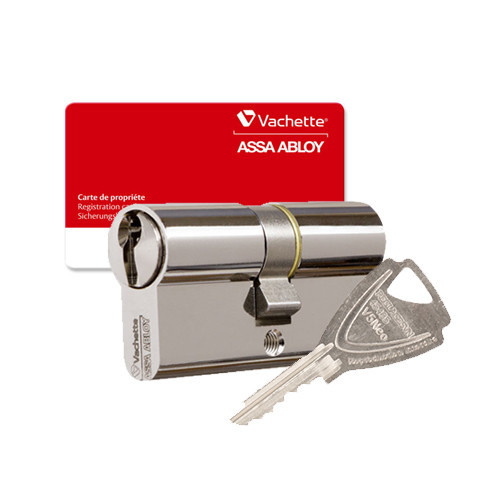 Cylindre Vachette V5 NEO pour systèmes de verrouillage sécurisé.